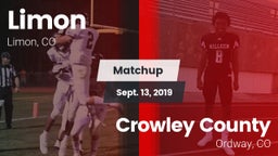 Matchup: Limon vs. Crowley County  2019