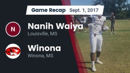 Recap: Nanih Waiya  vs. Winona  2017