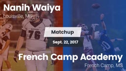 Matchup: Nanih Waiya vs. French Camp Academy  2017