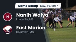 Recap: Nanih Waiya  vs. East Marion  2017