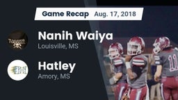 Recap: Nanih Waiya  vs. Hatley  2018