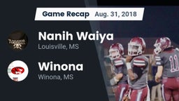 Recap: Nanih Waiya  vs. Winona  2018