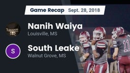 Recap: Nanih Waiya  vs. South Leake  2018