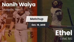 Matchup: Nanih Waiya vs. Ethel  2018