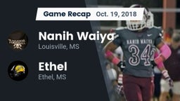 Recap: Nanih Waiya  vs. Ethel  2018