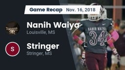 Recap: Nanih Waiya  vs. Stringer  2018
