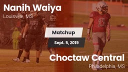 Matchup: Nanih Waiya vs. Choctaw Central  2019