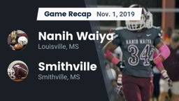 Recap: Nanih Waiya  vs. Smithville  2019