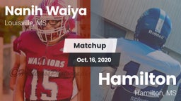 Matchup: Nanih Waiya vs. Hamilton  2020