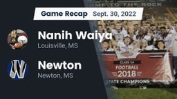 Recap: Nanih Waiya  vs. Newton  2022