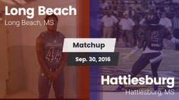 Matchup: Long Beach vs. Hattiesburg  2016