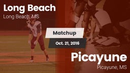 Matchup: Long Beach vs. Picayune  2016