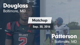 Matchup: Douglass vs. Patterson  2016