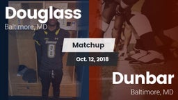 Matchup: Douglass vs. Dunbar  2018