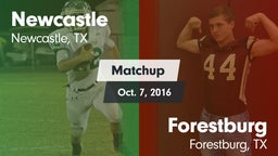 Matchup: Newcastle vs. Forestburg  2016