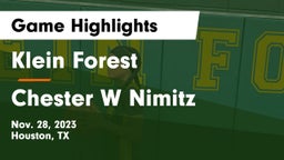 Klein Forest  vs Chester W Nimitz  Game Highlights - Nov. 28, 2023