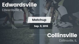Matchup: Edwardsville vs. Collinsville  2016
