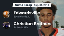 Recap: Edwardsville  vs. Christian Brothers  2018