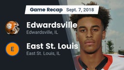 Recap: Edwardsville  vs. East St. Louis  2018