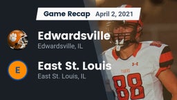 Recap: Edwardsville  vs. East St. Louis  2021