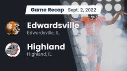 Recap: Edwardsville  vs. Highland  2022