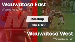 Matchup: Wauwatosa East vs. Wauwatosa West  2017