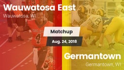 Matchup: Wauwatosa East vs. Germantown  2018