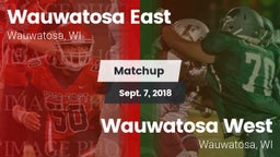 Matchup: Wauwatosa East vs. Wauwatosa West  2018