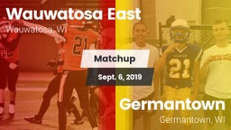 Matchup: Wauwatosa East vs. Germantown  2019