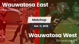Matchup: Wauwatosa East vs. Wauwatosa West  2019