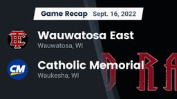 Recap: Wauwatosa East  vs. Catholic Memorial 2022