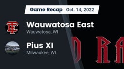 Recap: Wauwatosa East  vs. Pius XI  2022