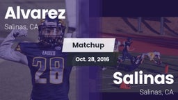 Matchup: Alvarez vs. Salinas  2016