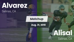 Matchup: Alvarez vs. Alisal  2018