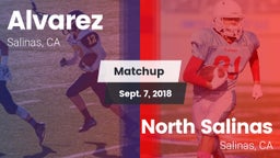 Matchup: Alvarez vs. North Salinas  2018