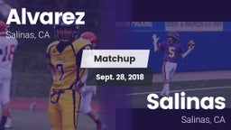 Matchup: Alvarez vs. Salinas  2018