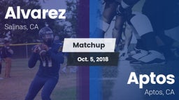 Matchup: Alvarez vs. Aptos  2018