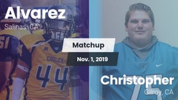 Matchup: Alvarez vs. Christopher  2019