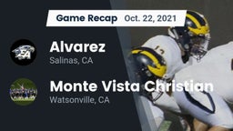 Recap: Alvarez  vs. Monte Vista Christian  2021
