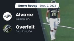Recap: Alvarez  vs. Overfelt  2022