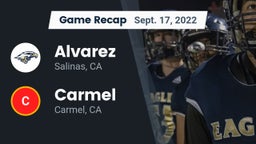 Recap: Alvarez  vs. Carmel  2022
