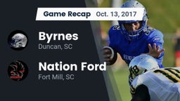 Recap: Byrnes  vs. Nation Ford  2017