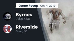 Recap: Byrnes  vs. Riverside  2019