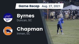 Recap: Byrnes  vs. Chapman  2021