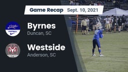 Recap: Byrnes  vs. Westside  2021