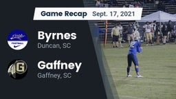 Recap: Byrnes  vs. Gaffney  2021