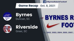 Recap: Byrnes  vs. Riverside  2021
