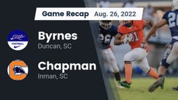 Recap: Byrnes  vs. Chapman  2022