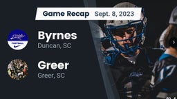 Recap: Byrnes  vs. Greer  2023