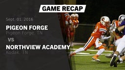 Recap: Pigeon Forge  vs. Northview Academy 2016